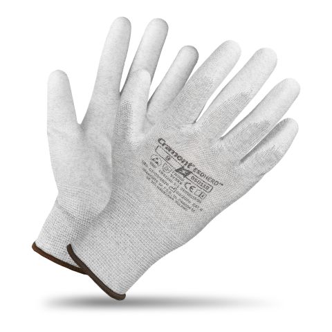 Rękawice ochronne ESD Cramont® GSD110, rozmiar 11 GSD110/11 2