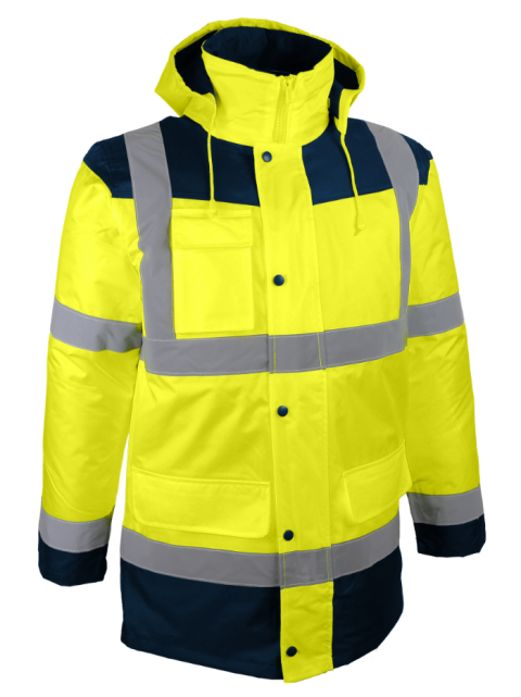 Kurtka PIAMA YELLOW HV 4 w 1 parka