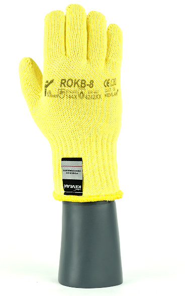 Rękawice ROKFB, KEVLAR+bawełna, pętelkowe termiczne do 250 C