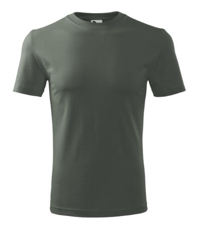 Koszulka męska ADLER, Classic New 132, kolor ciemny khaki