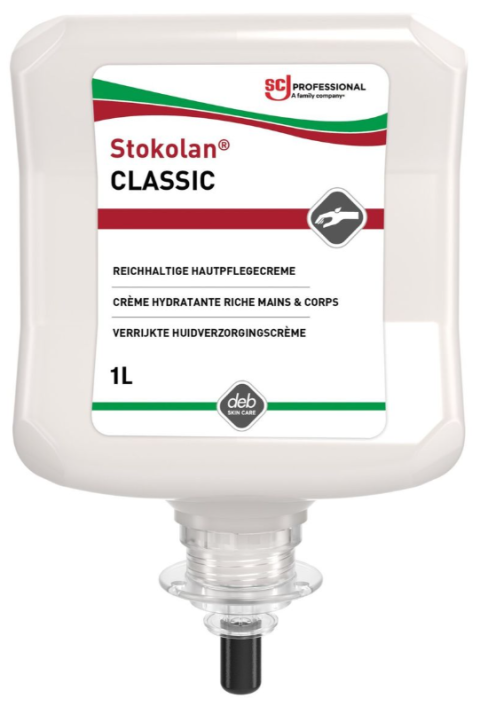 Wzbogacony krem kondycjonujący skórę Stokolan® Classic wkład 1L SH/SCL1L 2