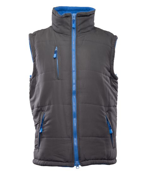 Kamizelka Benefit Colino, kolor stalowo-niebieski