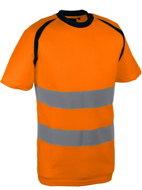 Koszulka T-shirt SUZO, kolor pomarańczowy