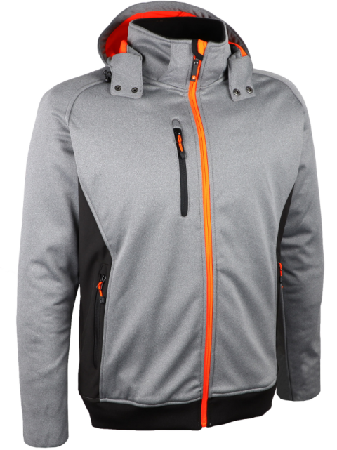 Kurtka softshell VOLGA kolor szary