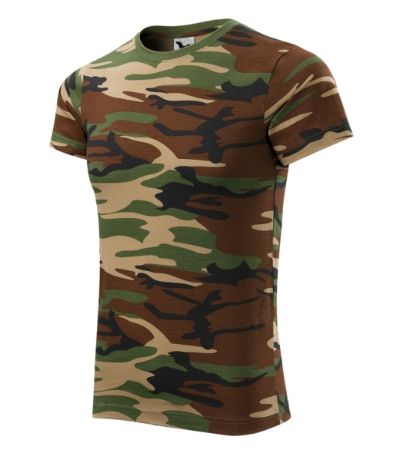 Koszulka unisex camouflage brown