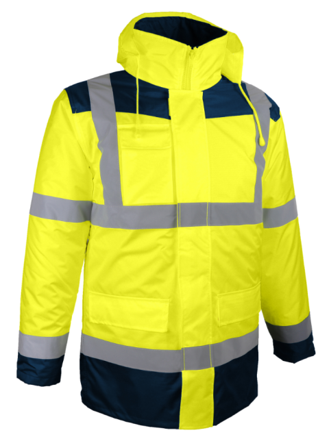 Kurtka PARINA YELLOW HV 4 w 1 parka