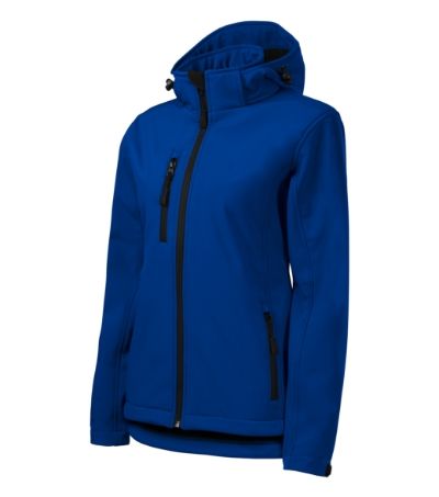 Oddychająca kurtka typu softshell damska, chabrowy