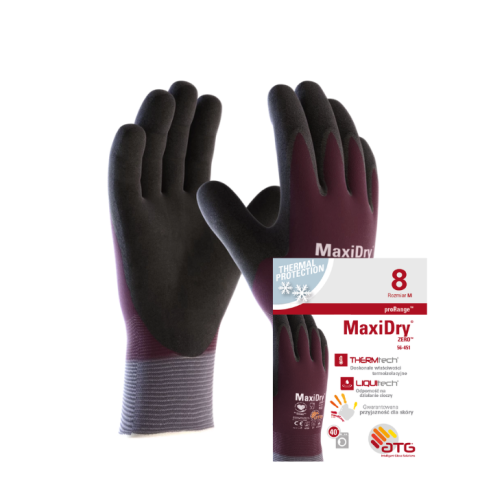 Rękawice z zawieszką na stojak ATG® MaxiDry® Zero™ 56-451
