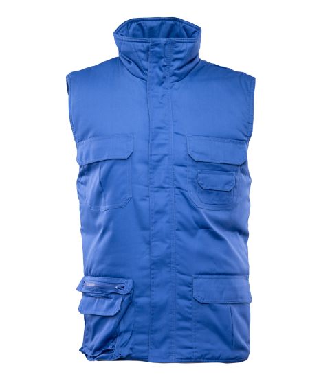 Kamizelka ocieplana 7 kieszeniowa BRASS, kolor granatowy