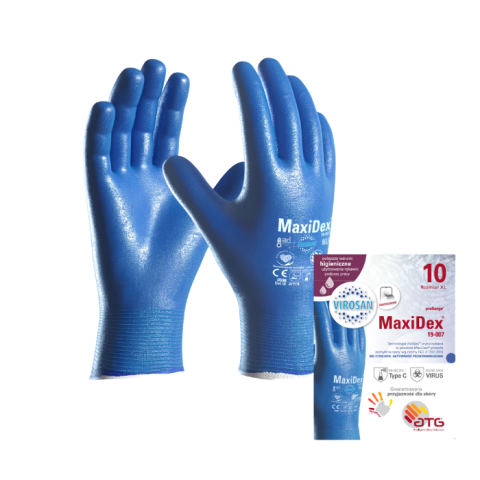 Rękawice ATG®, MaxiDex® 19-007, rozmiar 11