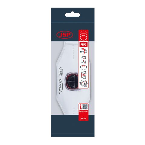 Springfit maska przeciwpyłowa, jednorazowa, z zaworkiem Typhoon 435ML FFP3 - rozmiar M/L