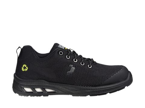 Półbuty ochronne Safety Jogger, ECOFITZ S1P LOW S1 P, kolor czarny