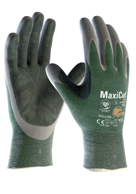 Rękawice ATG®, MaxiCut® Oil™ 34-450LP, powlekane nitrylem i skórą 34-450LP 2