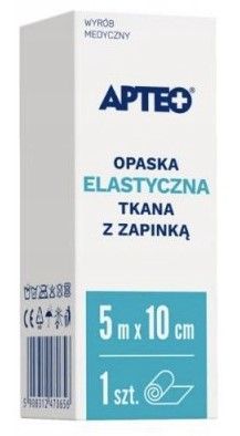 Opaska elastyczna z zapięciem 5m x 10cm A-025/5X10 2