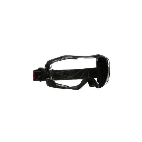 3M™ GoggleGear™ 6000 Gogle ochronne, czarna oprawka, powłoka odporna na zaparowanie/zarysowanie Scotchgard™ (K i N), przezroczyste szybki, GG6001SGAF-BLK-EU, 10 szt./opakowanie 3M GG6001SGAF-BLK 2