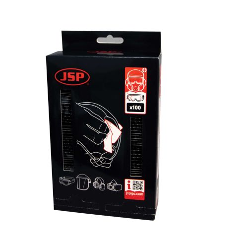 Pudełko zawierające 100 sztuk nawilżonych ściereczek do czyszczenia SOO (PPE)