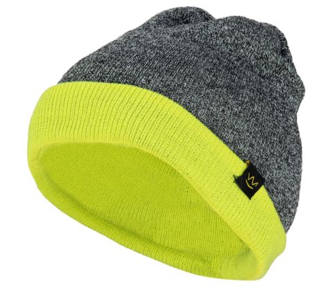 Czapka Dualcolor Seven Kings, kolor szaro-żółty