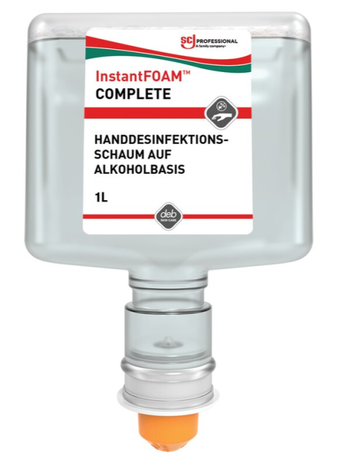Pianka do dezynfekcji rąk Deb InstantFOAM® Complete**, wkład 1 l SH/IFS1LTFDE 2