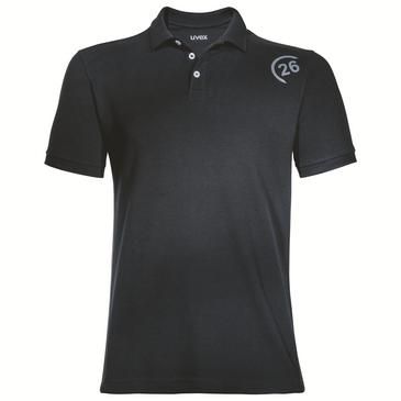 Koszulka polo UVEX męska, kolor czarny