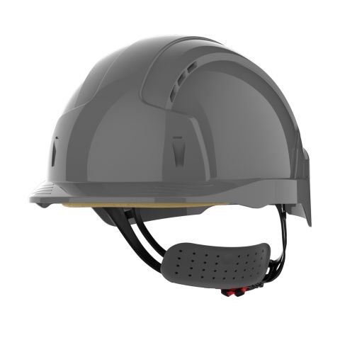 Kask ochronny JSP EVOLite® Safety Helmet - Wheel Ratchet - Vented - Grey