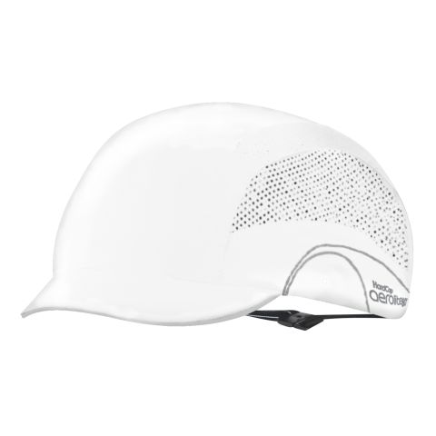 Czapka antyskalpowa Hardcap Aerolite® 60° Micro Peak White (Non Reflective/No Transfer)