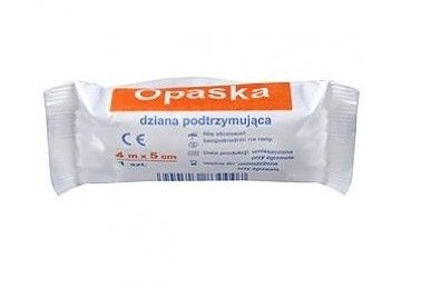 Opaska dziana (bandaż) 4m x 5cm A-024/4X5 2