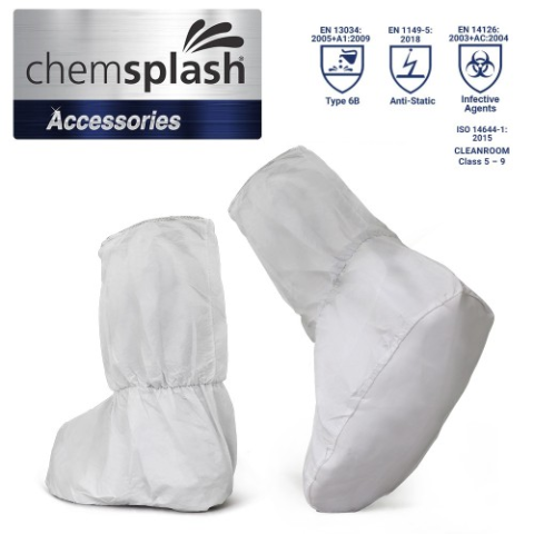 Ochraniacze wysokie na obuwie CHEMSPLASH typ PB(6-B) rozmiar XL