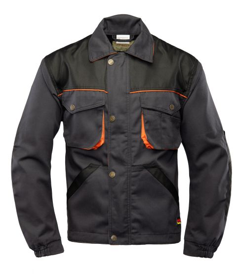 Bluza BRlXTON PRACTICAL kolor grafito-pomarańczowy