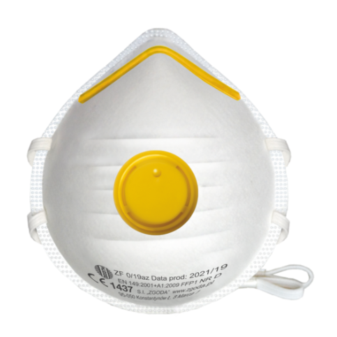 Półmaska filtrująca ZF 0/19z FFP1, z zaworkiem ZF 0/19Z 2