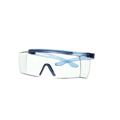 3M™ SecureFit™ 3700 Okulary ochronne nakładkowe, niebieskie zauszniki, powłoka odporna na zarysowanie AS+ (K), przezroczyste soczewki, SF3701ASP-BLU-EU, 20 szt./opakowanie 3M SF3701ASP-BLU-EU 2