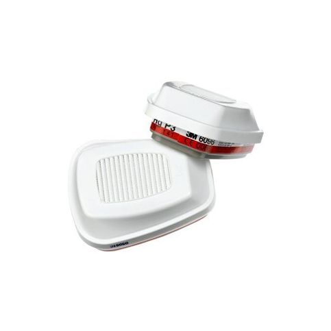 Filtropochłaniacz 6096 A1E1HGP3  przeciw parom organicznym, gazom kwaśnym, parom rtęci oraz pyłom 3M 6096 2