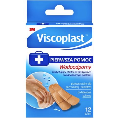 VISCOPLAST Plaster wodoodporny, 12 sztuk A-VISCOPLAST/WOD/12 2