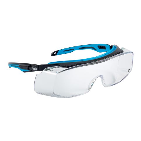 Okulary Bolle TRYOTGPSI Clear PC lens - PLATINUM anti-scratch & anti-fog coating - PC frame - Black/blue B/TRYOTGPSI 2