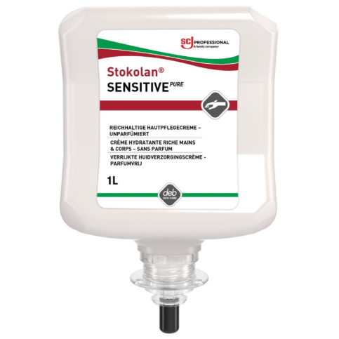 Krem nawilżający Stokolan® Sensitive PURE (wkład 1 l) SH/SSP1L 2