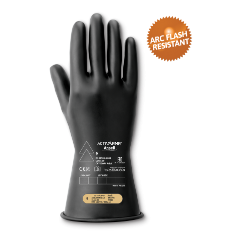 Rękawice ActivArmr®, zastosowanie przy napięciu do 500 V AC/750 V DC, rozmiar 10 RIG0011B/10 2
