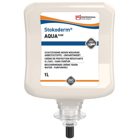 Krem ochronny Stokoderm® Aqua PURE, wkład 1 L SH/SAQ1L 2