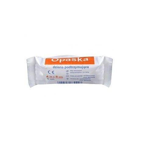 Opaska dziana (bandaż) 4m x 5cm A-024/4X5 2