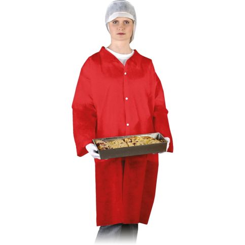 Fartuch z polipropylenu FLAB, kolor czerwony, rozmiar XL FLAB C/XL 2