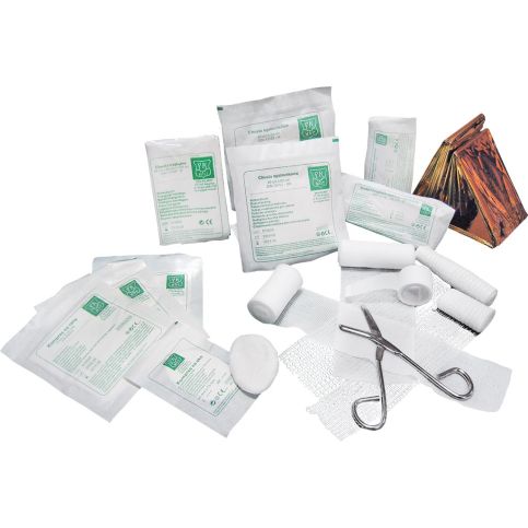 Podstawowe wyposażenie do apteczek AWP 2